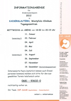 Infoabende Kaiserslautern