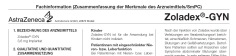 WASCHZETTEL Zoladex-GYN