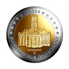 2-Euro-Gedenkmünze 2009, Ludwigskirche